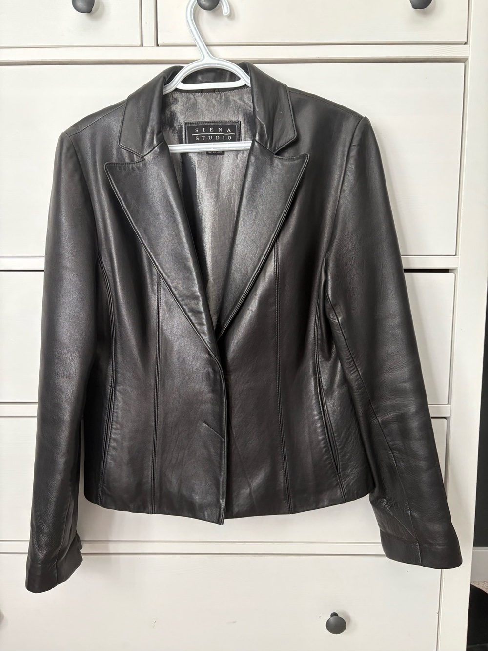 Leather Blazer